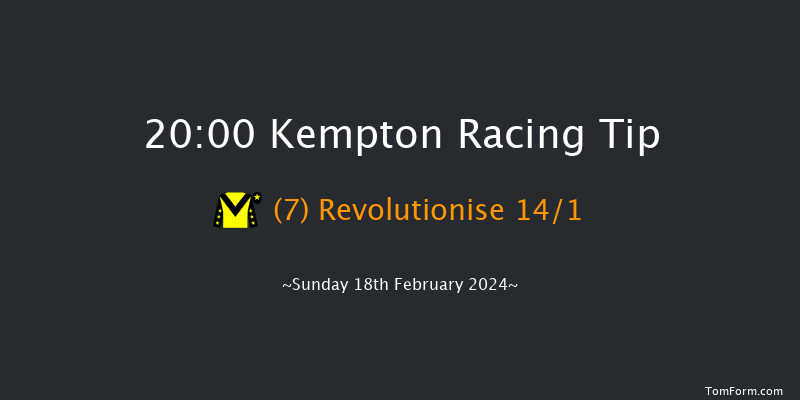 Kempton  20:00 Handicap (Class 3) 8f Wed 14th Feb 2024