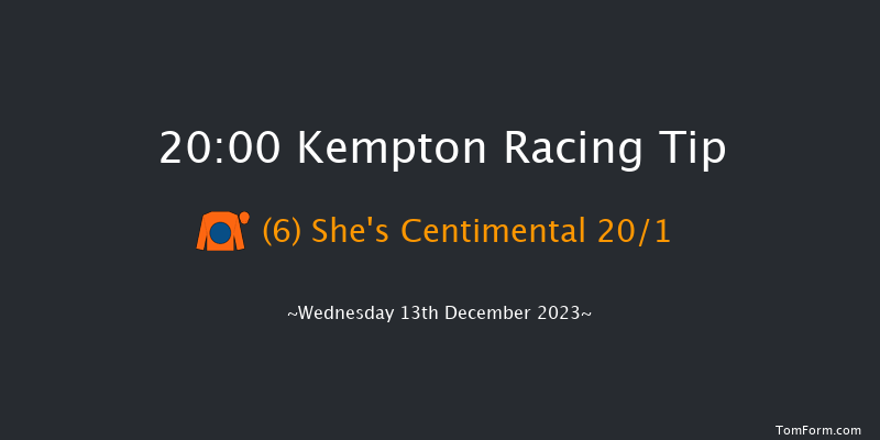 Kempton 20:00 Handicap (Class 4) 6f Wed 6th Dec 2023