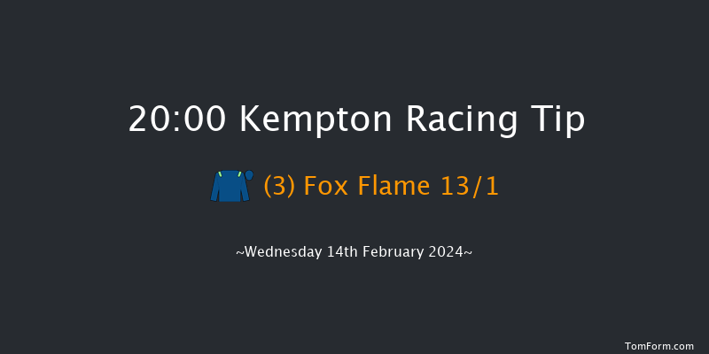 Kempton  20:00 Handicap (Class 5) 12f Fri 9th Feb 2024