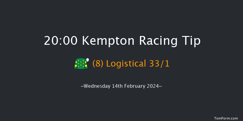 Kempton  20:00 Handicap (Class 5) 12f Fri 9th Feb 2024