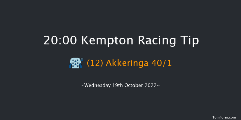 Kempton 20:00 Handicap (Class 4) 6f Tue 18th Oct 2022