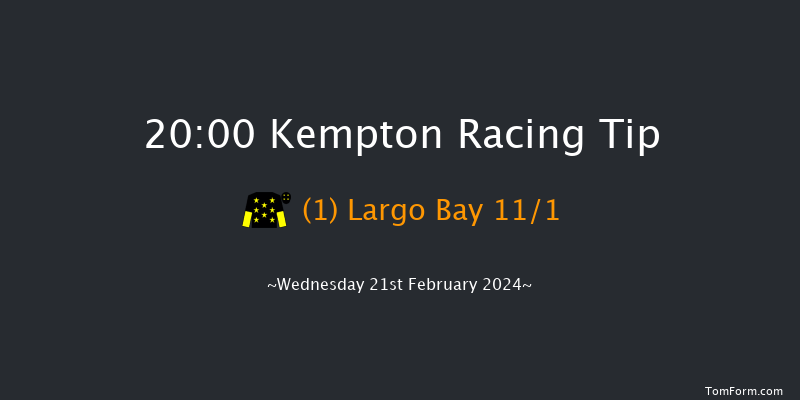 Kempton  20:00 Handicap (Class 6) 12f Sun 18th Feb 2024