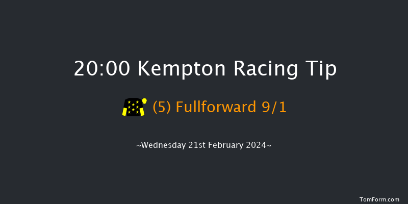 Kempton  20:00 Handicap (Class 6) 12f Sun 18th Feb 2024