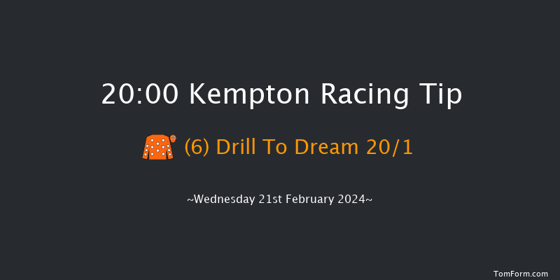 Kempton  20:00 Handicap (Class 6) 12f Sun 18th Feb 2024