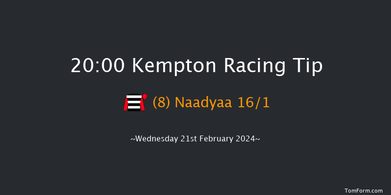 Kempton  20:00 Handicap (Class 6) 12f Sun 18th Feb 2024