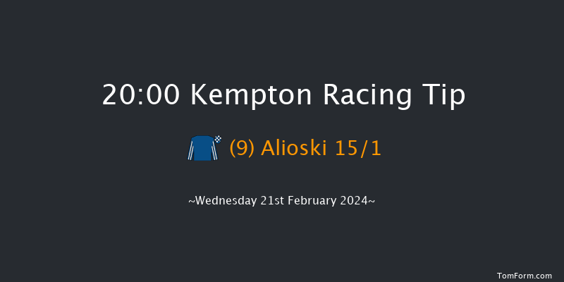 Kempton  20:00 Handicap (Class 6) 12f Sun 18th Feb 2024