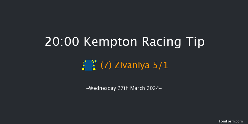 Kempton  20:00
Handicap (Class 5) 16f Sat 16th Mar 2024