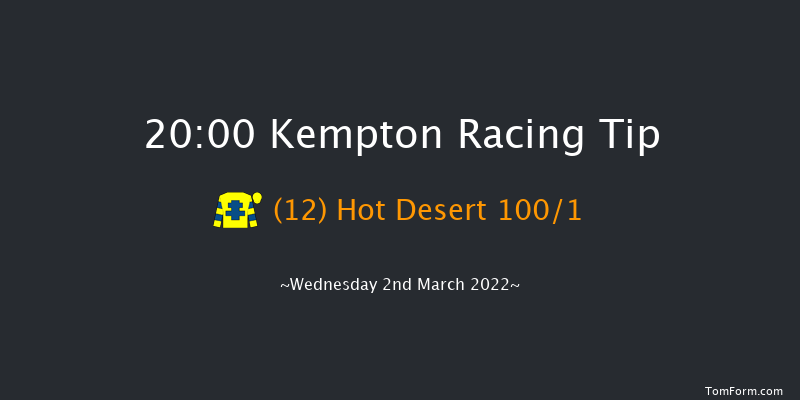 Kempton 20:00 Handicap (Class 6) 6f Sat 26th Feb 2022