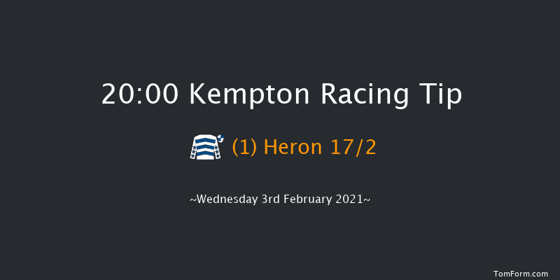 Join Racing TV Now Handicap Kempton 20:00 Handicap (Class 6) 16f Sat 30th Jan 2021