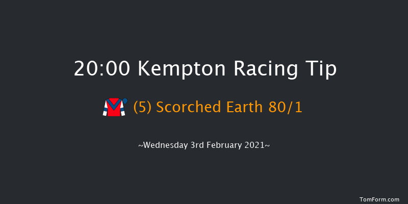 Join Racing TV Now Handicap Kempton 20:00 Handicap (Class 6) 16f Sat 30th Jan 2021