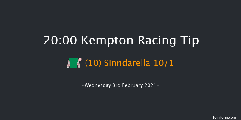 Join Racing TV Now Handicap Kempton 20:00 Handicap (Class 6) 16f Sat 30th Jan 2021