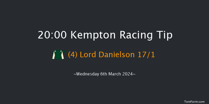 Kempton  20:00 Handicap (Class 6) 7f Sat 2nd Mar 2024