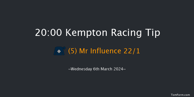 Kempton  20:00 Handicap (Class 6) 7f Sat 2nd Mar 2024