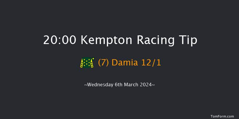 Kempton  20:00 Handicap (Class 6) 7f Sat 2nd Mar 2024