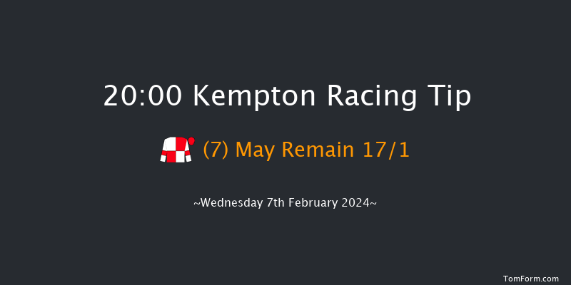 Kempton  20:00 Handicap
(Class 6) 6f Sat 3rd Feb 2024