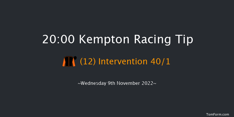 Kempton 20:00 Handicap (Class 2) 6f Mon 7th Nov 2022