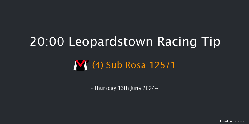 Leopardstown  20:00 Handicap
9f Thu 6th Jun 2024