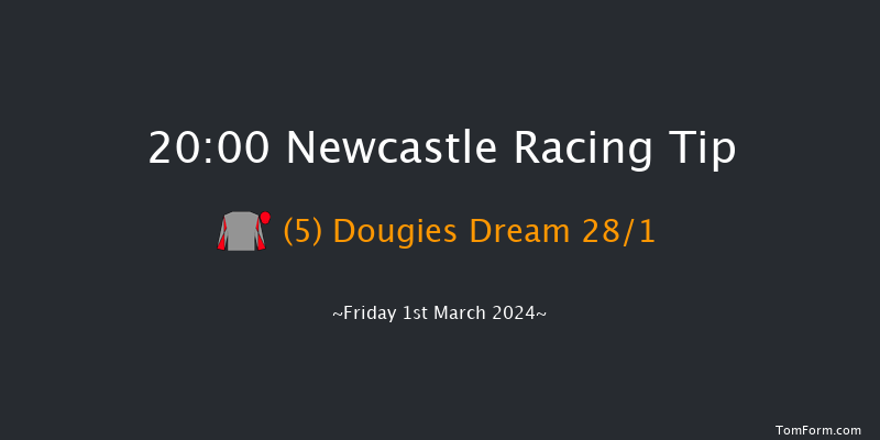 Newcastle  20:00 Handicap
(Class 6) 8f Sat 24th Feb 2024