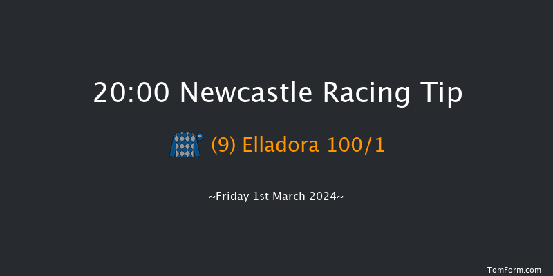 Newcastle  20:00 Handicap
(Class 6) 8f Sat 24th Feb 2024