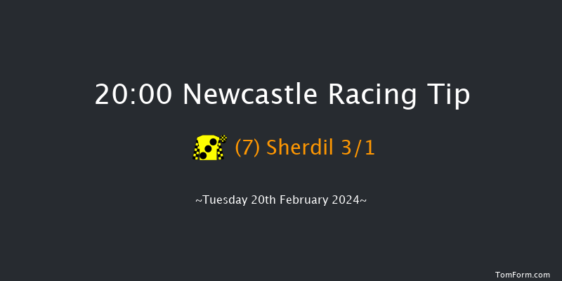 Newcastle  20:00 Stakes
(Class 6) 5f Sat 17th Feb 2024