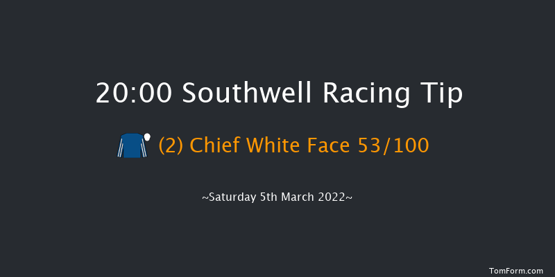 Southwell 20:00 Stakes (Class 5) 5f Thu 3rd Mar 2022