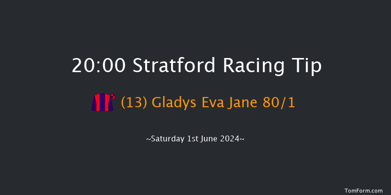 Stratford  20:00 Handicap Hurdle (Class 5)
16f Fri 31st May 2024