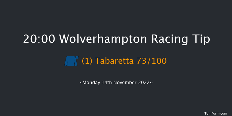 Wolverhampton 20:00 Handicap (Class 4) 10f Sat 12th Nov 2022