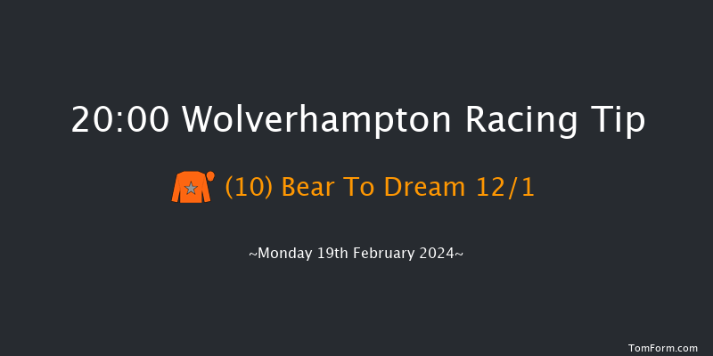 Wolverhampton  20:00 Handicap (Class 6) 7f Sat 17th Feb 2024