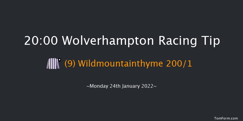 Wolverhampton 20:00 Handicap (Class 6) 12f Sat 22nd Jan 2022