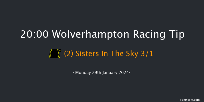 Wolverhampton  20:00 Handicap (Class 6) 6f Fri 26th Jan 2024