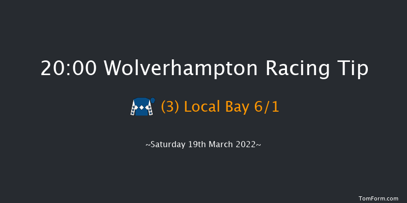 Wolverhampton 20:00 Handicap (Class 6) 8.5f Fri 18th Mar 2022