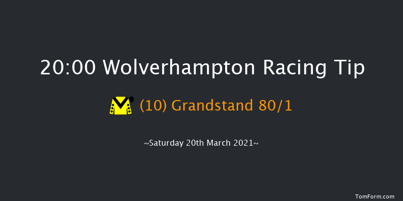 Bombardier 'March To Your Own Drum' Handicap (Div 1) Wolverhampton 20:00 Handicap (Class 6) 9f Mon 15th Mar 2021