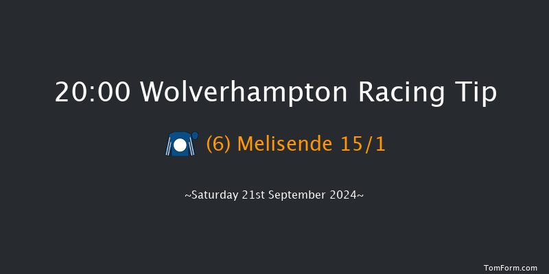 Wolverhampton  20:00 Handicap (Class 6) 6f Mon 9th Sep 2024