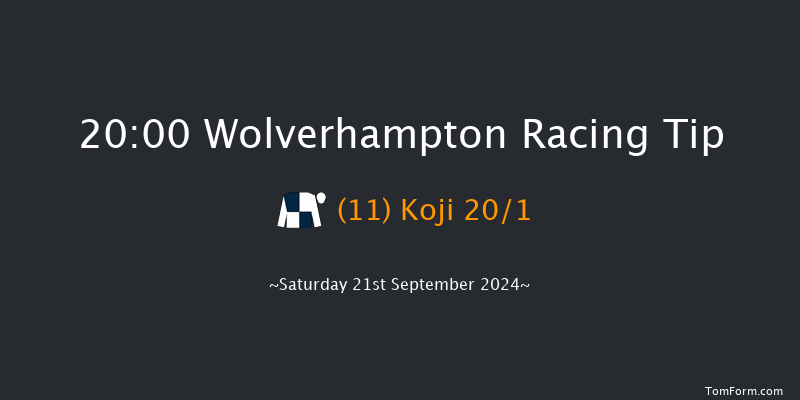 Wolverhampton  20:00 Handicap (Class 6) 6f Mon 9th Sep 2024