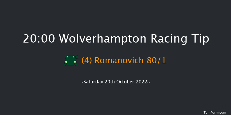 Wolverhampton 20:00 Stakes (Class 5) 5f Thu 20th Oct 2022