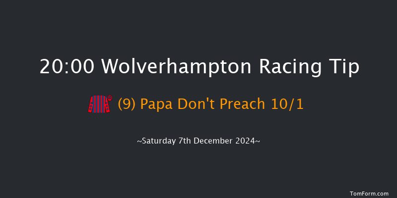 Wolverhampton  20:00 Handicap (Class 6) 5f Mon 2nd Dec 2024