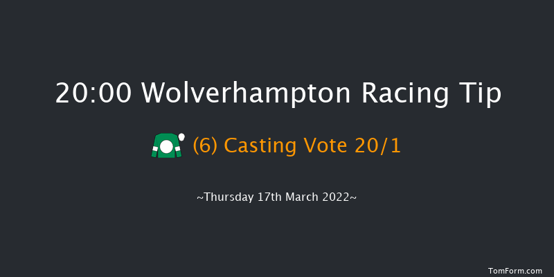 Wolverhampton 20:00 Handicap (Class 3) 10f Mon 14th Mar 2022