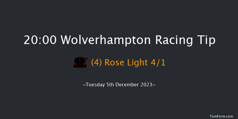 Wolverhampton 20:00 Handicap (Class 6) 8.5f Mon 4th Dec 2023