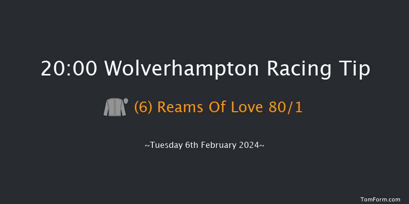 Wolverhampton  20:00 Handicap (Class 6) 7f Sat 3rd Feb 2024