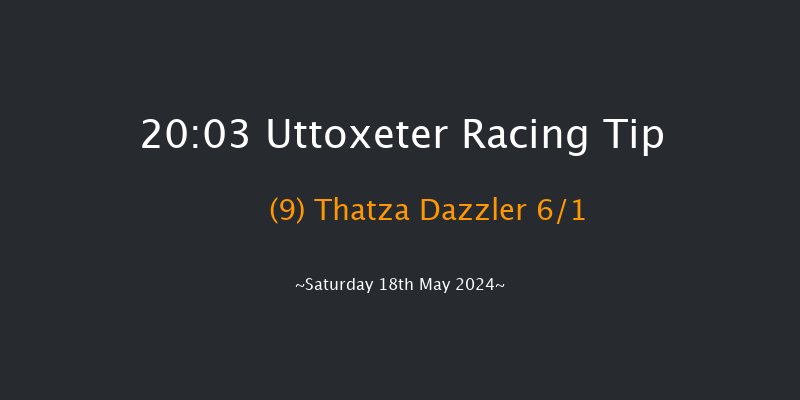 Uttoxeter  20:03 Handicap Hurdle (Class 5)
16f Sat 4th May 2024