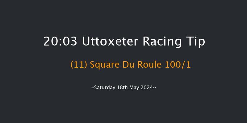 Uttoxeter  20:03 Handicap Hurdle (Class 5)
16f Sat 4th May 2024