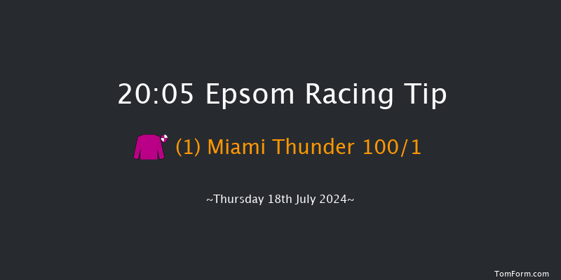 Epsom  20:05 Handicap (Class 4) 7f Thu 11th Jul 2024