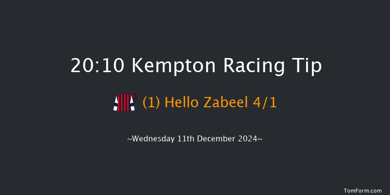 Kempton  20:10 Handicap (Class 6) 7f Wed 4th Dec 2024