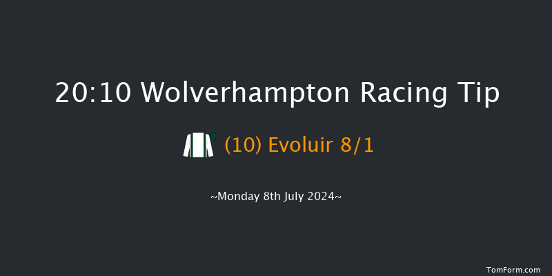 Wolverhampton  20:10 Handicap (Class 6) 6f Mon 1st Jul 2024