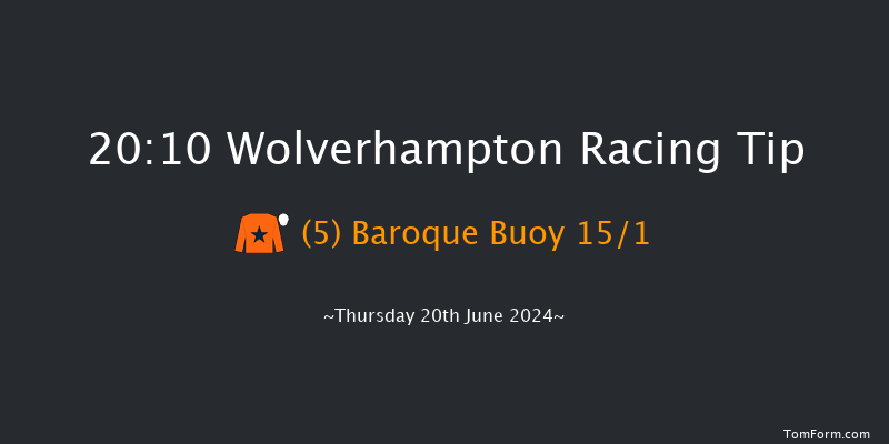 Wolverhampton  20:10 Handicap (Class 5)
8.5f Tue 4th Jun 2024