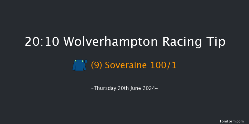 Wolverhampton  20:10 Handicap (Class 5)
8.5f Tue 4th Jun 2024