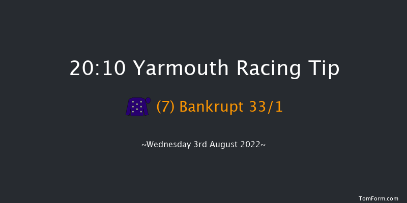 Yarmouth 20:10 Handicap (Class 6) 6f Tue 26th Jul 2022