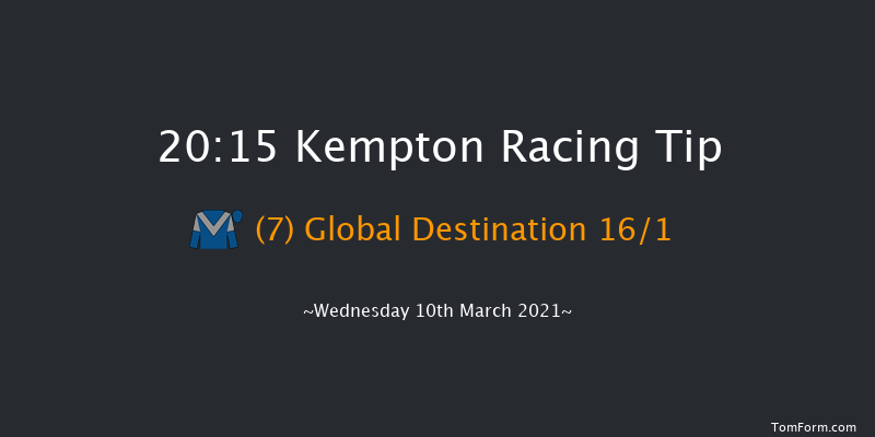 Racing TV Handicap (Div 2) Kempton 20:15 Handicap (Class 6) 7f Wed 3rd Mar 2021