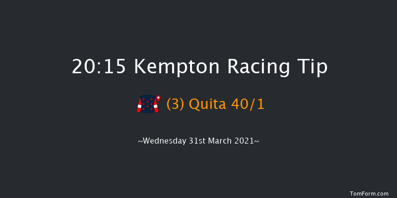 Unibet 3 Uniboosts A Day Fillies' Handicap Kempton 20:15 Handicap (Class 4) 11f Sat 27th Mar 2021