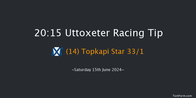 Uttoxeter  20:15 Handicap Hurdle (Class 4)
23f Thu 6th Jun 2024